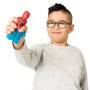 Héroe Goo Jit Zu Marvel Stretchy Spider-Man Azul 4.2" para niños de 4+