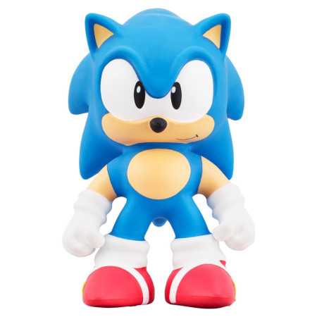Héroes de Goo Jit Zu Classic Sonic The Hedgehog Hero - Stretch Sonic, 5 pulgadas de altura, niños, mayores de 4 años
