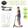 Scooter plegable de patada Madd Gear Aero 150, 6\1 Ruedas, Altura ajustable- Niños 5 años.