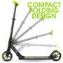 Scooter plegable de patada Madd Gear Aero 150, 6\1 Ruedas, Altura ajustable- Niños 5 años.