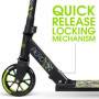 Scooter plegable de patada Madd Gear Aero 150, 6\1 Ruedas, Altura ajustable- Niños 5 años.