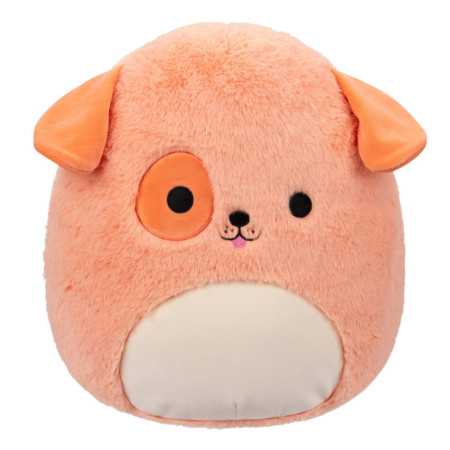 Peluche Squishmallows de 16 pulgadas - Drella El perro naranja, ultra suave para niños.