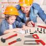 Kit de herramientas para niños Alljoy 55pcs, juguetes de construcción con caja - ¡Diviértete!