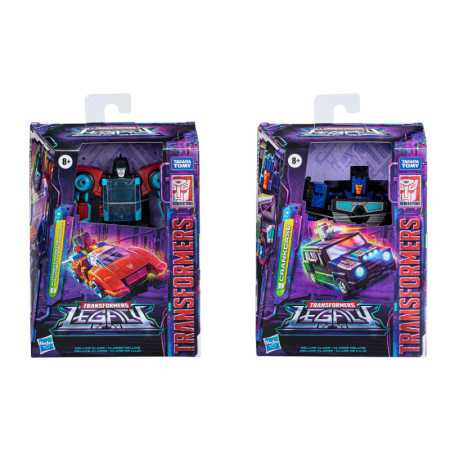 Figura de acción Transformers Legacy Pointblank y Crakcase para niños y niñas. ¡Colecciónalos ya!