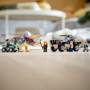 Pack combo de juguetes LEGO Jurassic World Dino 66774, 2 en 1 Triceratops y Velociraptor.