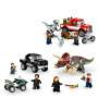 Pack combo de juguetes LEGO Jurassic World Dino 66774, 2 en 1 Triceratops y Velociraptor.