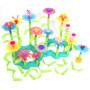 Juego de juguetes florales creativos de 169 piezas para construir jardín. ¡Conveniente!