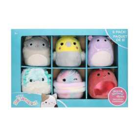 Caja de Valor de Peluche Pequeño Squishmallows 5-5in y 1-5in, Walmart, Multicolor. Caja de Valor de Peluche Pequeño Squishmallows 5-5in y 1-5in, Walmart, Multicolor.