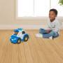 Carro RC Police para niños con luces, figura del oficial de policía, 2.4G, 3+ años.