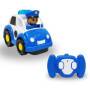 Carro RC Police para niños con luces, figura del oficial de policía, 2.4G, 3+ años.