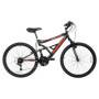 Bicicleta de montaña para hombre Hyper Bicycles 26" Shocker, negro/rojo. Atrévete a explorar.