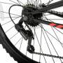 Bicicleta de montaña para hombre Hyper Bicycles 26" Shocker, negro/rojo. Atrévete a explorar.