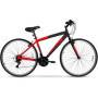 Hyper Bicicleta 700C Spin Fit, Bicicleta negro y rojo, ajuste perfecto para Spinning.