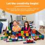 Set de baldosas magnéticas educativas para niños, 32 piezas - ¡diversión asegurada!
