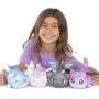 Aphmau 6â? Meemeow Plush Collection 3-Pack con caja sorpresa y peluches brillantes.