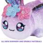 Aphmau 6â? Meemeow Plush Collection 3-Pack con caja sorpresa y peluches brillantes.