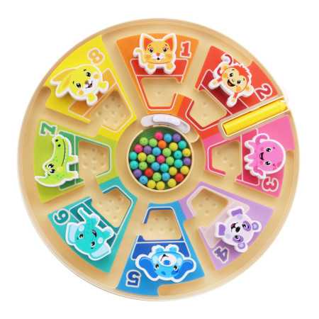 Tablero de laberinto magnético Spark Crea Imagine, divertido juego de contar colores. 18+ meses, unisex.