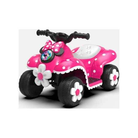 Coches Minnie Mouse Quad 6V Recargable - Juguete Divertido para Niños