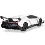 Coche de Carreras Lamborghini Veneno en RC 1/24 con control remoto blanco - 2.4GHz