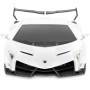 Coche de Carreras Lamborghini Veneno en RC 1/24 con control remoto blanco - 2.4GHz
