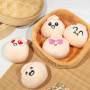 Peluche de dumpling alimento blandito: ayuda emocional y diversión garantizada. ¡Atráelos ya!