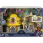 Juego casero cabaña Disney con Asha Rosa Mini Doll, Star Figura y 15+ accesorios.