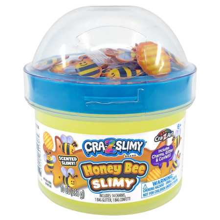 Cra-Z-Art Cra-Z-Slimy Honey Bee Slime, color amarillo, para niños de 6+ años.