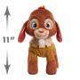 Peluche interactivo Disney Wish Walk \'n Talk Valentino Goat, felpa de 11 pulgadas. ¡Diviértete!
