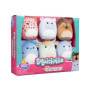 Paquete de Juguetes Squishmallows 2 pulgadas para niños, ultra suave - 6 unidades