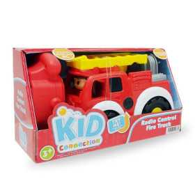 RC Camión de bomberos con luces y figura de bombero para niños de 3+ años. ¡Divertido! RC Camión de bomberos con luces y figura de bombero para niños de 3+ años. ¡Divertido!