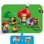 Set de expansión LEGO Super Mario Nabbit en la Tienda de Toad, regalo para niños 71429.
