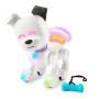 Robot interactivo Dog-E con luces LED, 200+ sonidos, reacciones y app conectada (6+). ¡Divertido!