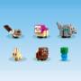 Set de construcción LEGO Minecraft Santuario de Animales, juguete para niños, regalo para gamers.