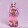 Muñeca Hairmazing Princess Purple de 11.75 pulgadas con accesorios, ideal para niños.