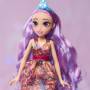 Muñeca Hairmazing Princess Purple de 11.75 pulgadas con accesorios, ideal para niños.