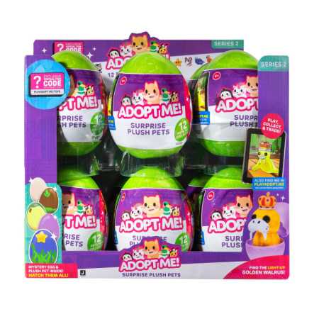 El pequeño peluche de Adopta Me (Surprish Plush Pets) - Surtido de colores.