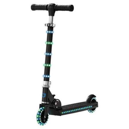 Scooter para niños plegable Jetson Orbit con luces, azul. ¡Diviértete rodando!