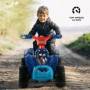ATV Sonic Hedgehog 6V con licencia para niños de 2 a 5 años, azul. ¡Diviértete!