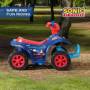 ATV Sonic Hedgehog 6V con licencia para niños de 2 a 5 años, azul. ¡Diviértete!