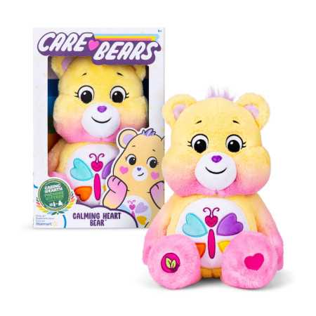 Peluche Osito con Corazón Calmante - Material Ecológico Suave y Abrazable
