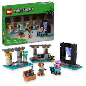 LEGO MINECRAFT Set de Edificio Armory, Juguete de Acción, Regalo para Niños y Niñas LEGO MINECRAFT Set de Edificio Armory, Juguete de Acción, Regalo para Niños y Niñas