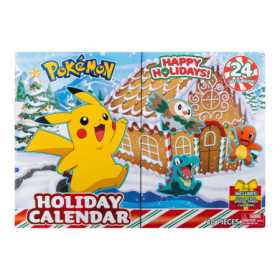 Calendario Pokémon: 16 figuras de batalla de 2 pulgadas y 8 accesorios especiales. Calendario Pokémon: 16 figuras de batalla de 2 pulgadas y 8 accesorios especiales.