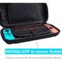 Caso de transporte de interruptor compatible con Nintendo Switch/Switch OLED, con 20 juegos Cartuchos protector contra l