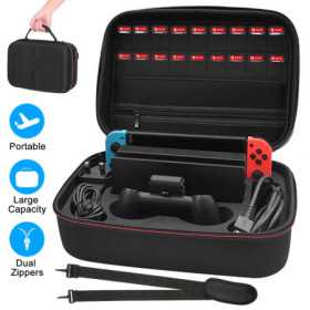 Estuche de viaje protegido, caja de transporte de lujo portátil de Imountek con correa para el hombro de mango de goma p Estuche de viaje protegido, caja de transporte de lujo portátil de Imountek con correa para el hombro de mango de goma p
