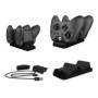 Cargador de Muelle de Carga Doble Recargables para xbox One Batería Recargable Mejor Carga Material Dual ABS