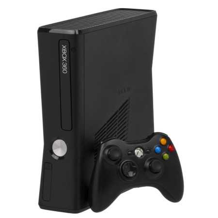 Sistema Microsoft Xbox 360 Restaurado 4GB Consola negra mate