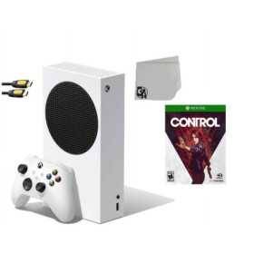 Consola de videojuegos de la serie Xbox S blanco con paquete de axción de perno de control utilizado