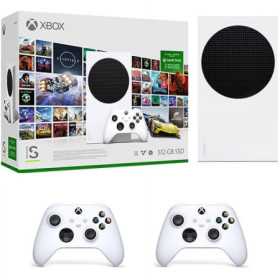 Serie Xbox S + Xbox Controlador inalámbrico Robot White + 3 meses Pase de juego Serie Xbox S + Xbox Controlador inalámbrico Robot White + 3 meses Pase de juego