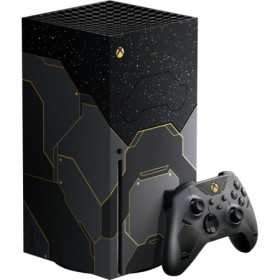 Microsoft -series- -X - Halo Infinite Limited Edition + 1 Controlador inalámbrico, verdadero juego 4K, hasta 120 fps, ca