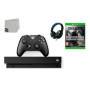 Consola de juegos de Microsoft Xbox One X 1TB Negro con Call of Duty- Modern Warfare Bolt Bundle utilizado